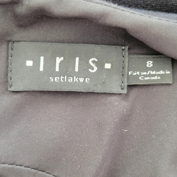 Iris Setlawke Burgundy and Black Dress - Picture 5 of 5